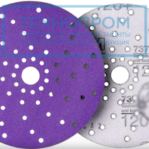 АБРАЗИВНЫЙ КРУГ 3M™ HOOKIT™ PURPLE+ CUBITRON™ II P120+, 150 ММ | 51370 СЕРИИ 737U